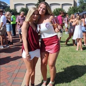 Small White Skort - ShopTheseThree